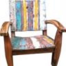 Boatwood Chair with Arms